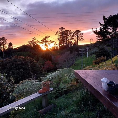 Cosy Country Cottage On A Sunny Hill New Plymouth Extérieur photo